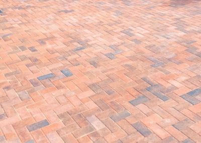 Complete block paving installation